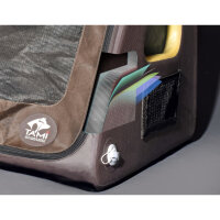 TAMI Backseat XS – Faltbare Rücksitz-Hundebox mit Airbag-Funktion
