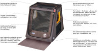 TAMI - Auto & Home Hundebox aufblasbar mit Airbagfunktion