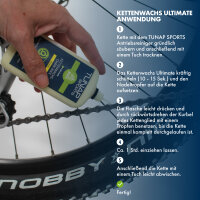 TUNAP SPORTS Kettenwachs Ultimate – Sauber. Schnell. Stark.