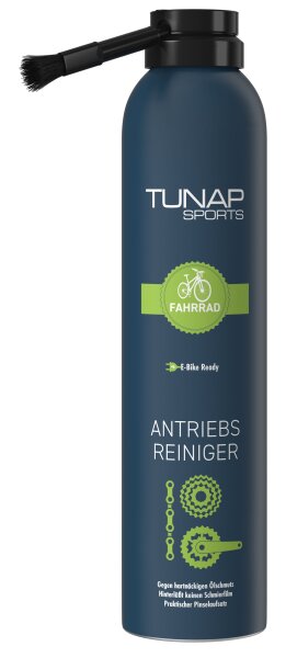 TUNAP SPORTS Antriebsreiniger mit Bürste E-Bike Ready 300 ml